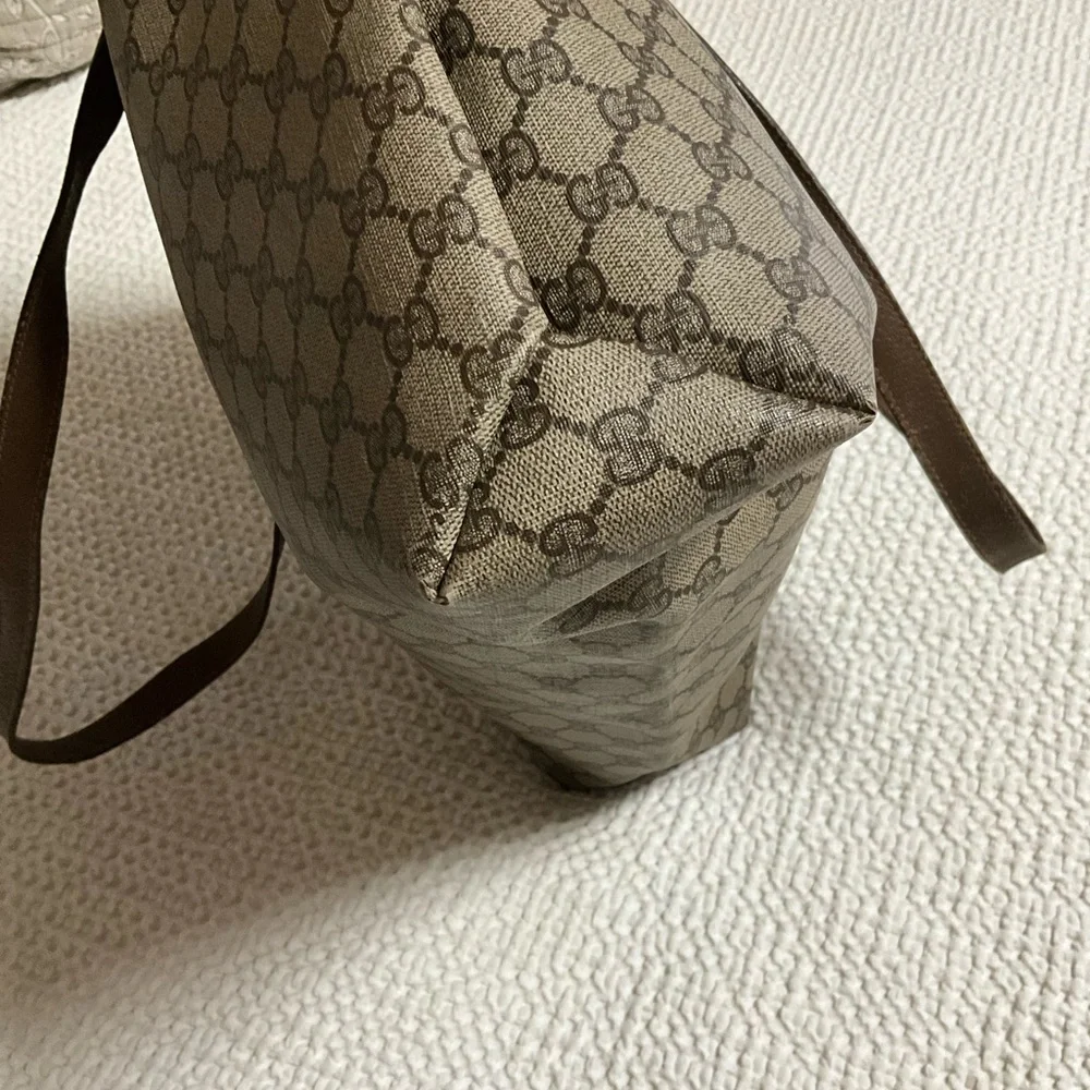 Vintage Gucci Brown Tote Bag